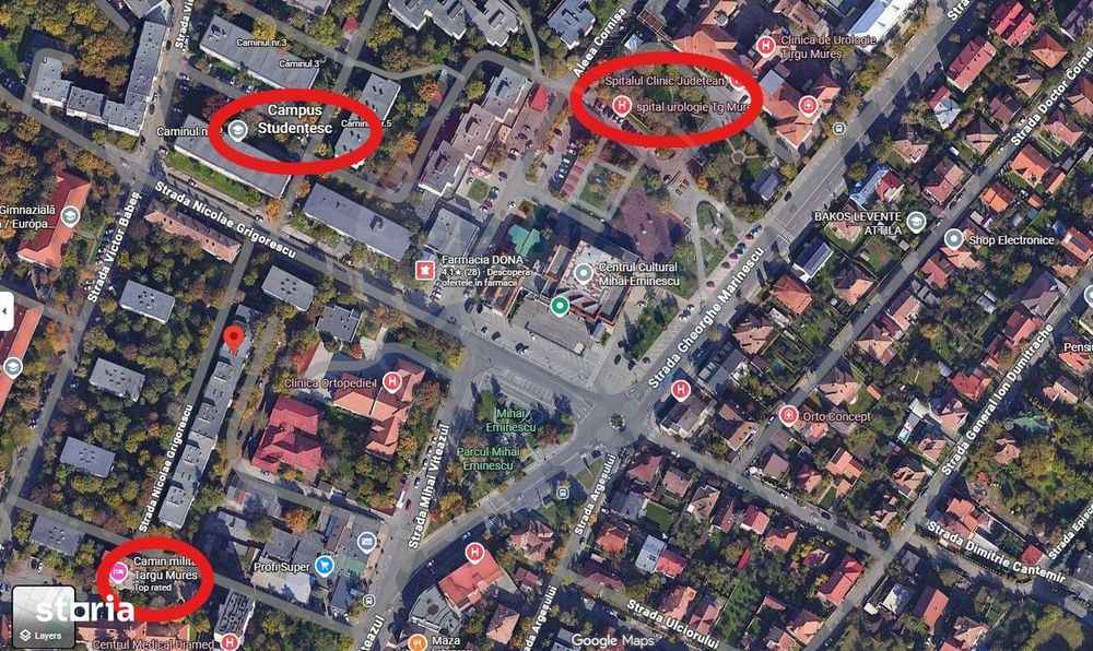 Apartament cu 2 camere zona Cornisa Targu Mures