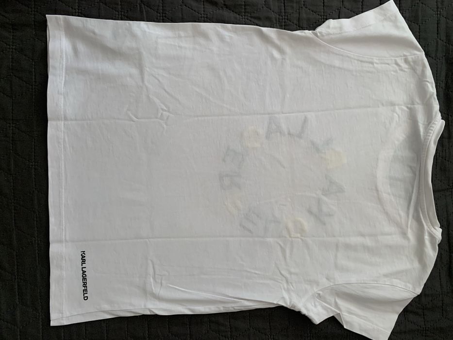 Оригинална дамска тениска Karl Lagerfeld с надпис