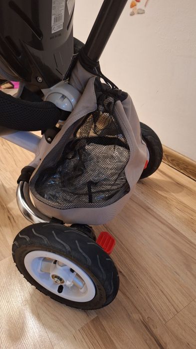 Детска триколка с въздушни гуми Lorelli - Moovo, Ivory, бежова