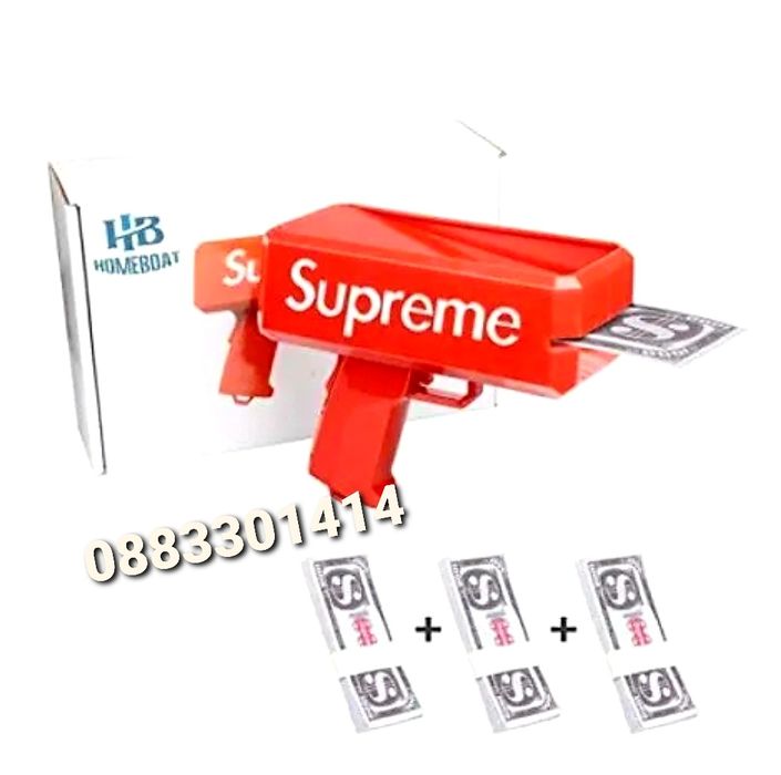 Пистолет за пари Изстрелване на банкноти