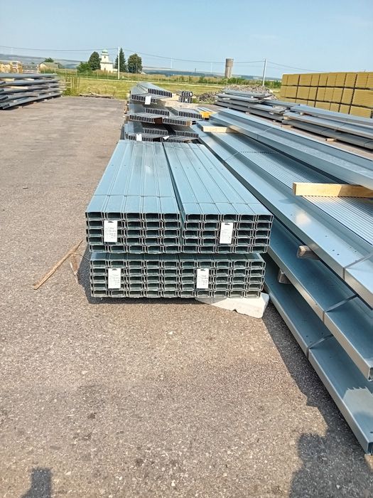 Profile zincate z c u m 12m. Diferite dimensiuni