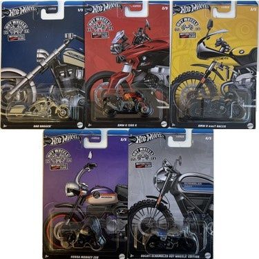 Hot wheels 90's street scene и motorcycle club