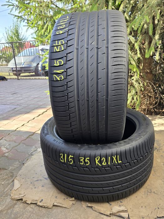 2 Anvelope  Vară Continental Contact6 (RSC) 315/35 R21XL Impecabile. .