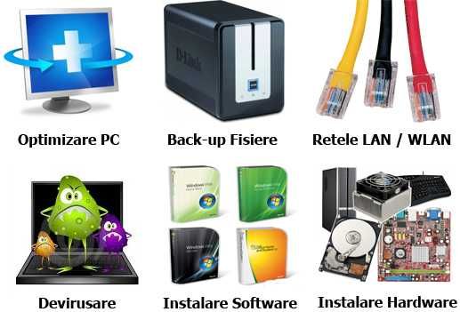 Service IT, Reparatii calculatoare, laptopuri, instalare windows