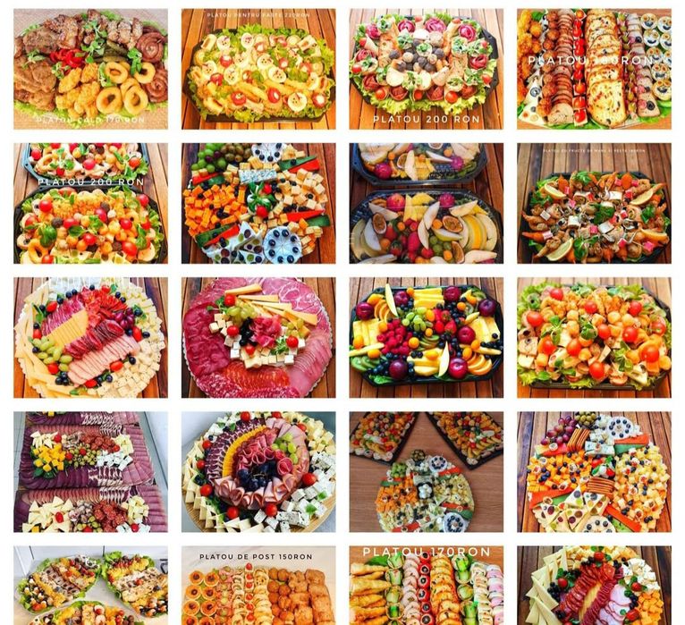 Platouri aperitive doar în iasi