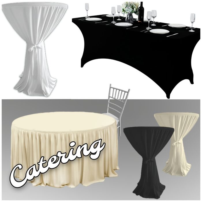 Коктейлна кетъринг маса сгъваема 80x110см