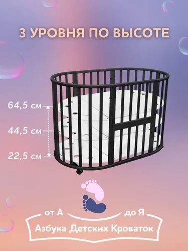 Продаю детскую кроватку 9в1