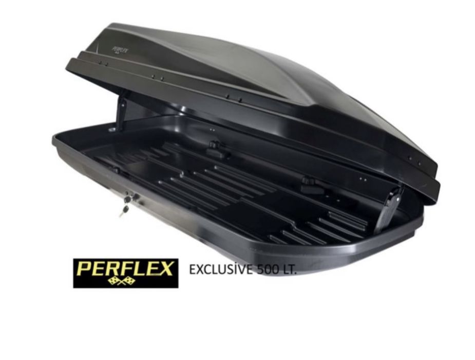 АвтоБокс Куфар Perflex багажник 500л PERFLEX EXCPLUSIVE