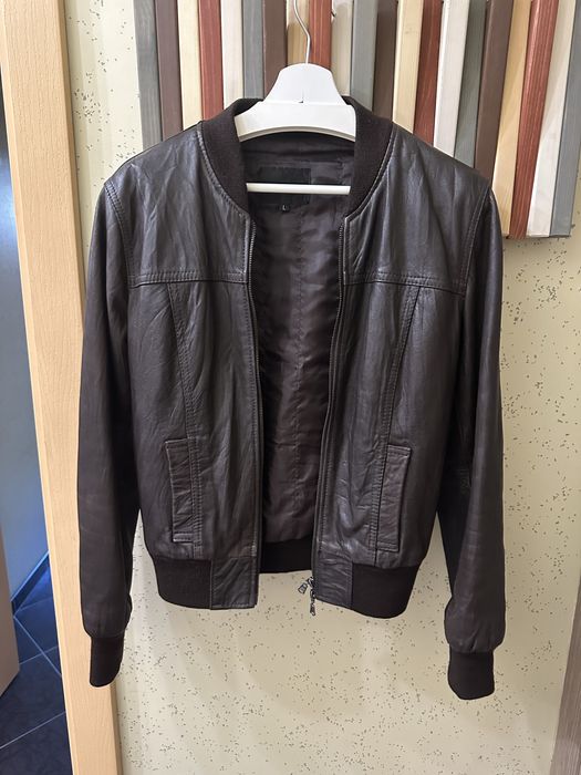 Кожено яке с ефект