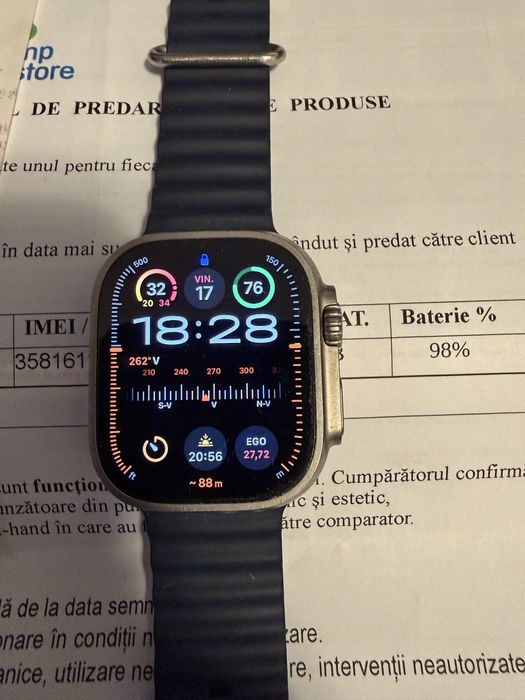 Apple Watch Ultra 2 cu garantie