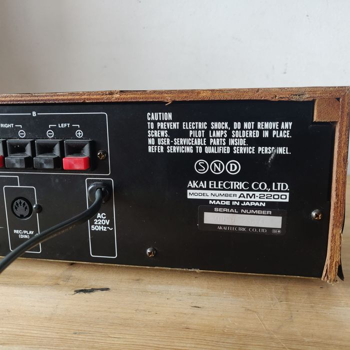 Amplificator Akai AM-2200-defect-