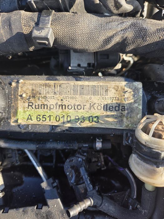 Двигател OM651 bi turbo На части