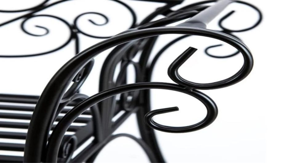 Градинска метална пейка с безплатна доставка