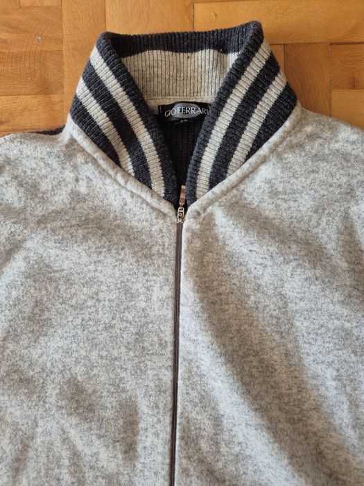Pulover Premium de Nișă Gioferrari, Lână de Miel, Meras Italy, Bărbați - L (52)