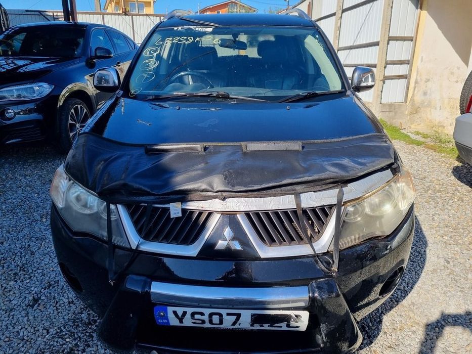 Bara fata Mitsubishi Outlander 2009 - 2012 Amethyst Black Pearl X42 (1323) model fara ...