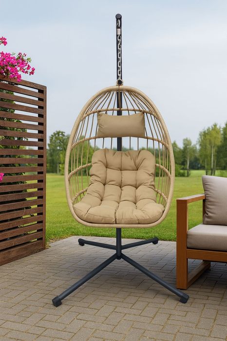 Fotoliu suspendat, scaun agatat ,pliabil Super calitate 2025