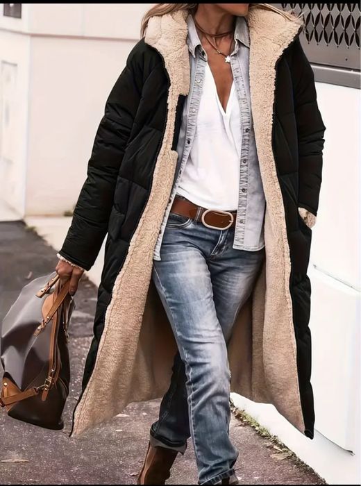 Пальто с флисовой подкладкой