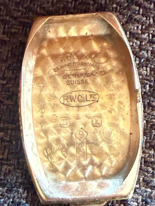 1 EUR!  ROLEX - 1930. 9k злато. На търг за 1 евро