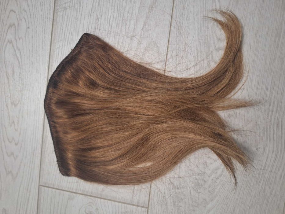 Естесвена коса на 1 ред