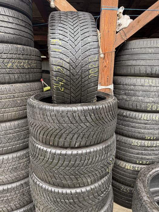 245/35/19 Set 2 buc Bridgestone 2022.anv  M+S.iarnă.IMPECABILE