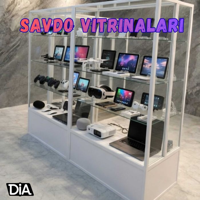Прилавок витрина для магазина oynali vitrina prilavkalar savdo: 2 067 003 so’m