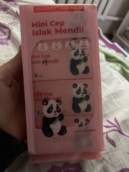 Мини влажные салфетки