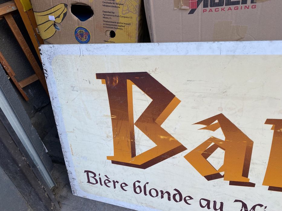 Двустранна реклама на бира  200/90 см рекламна табела на бира