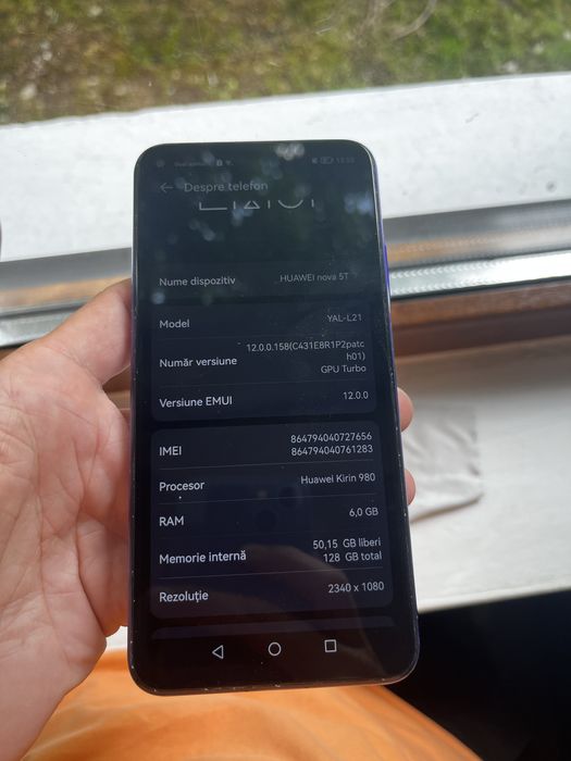 Huawei Nova 5T 128GB / 6GB RAM