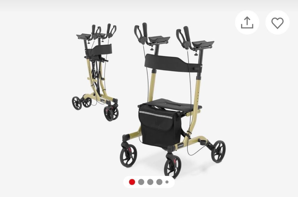 Rollator cu sprijin pe antebrat
