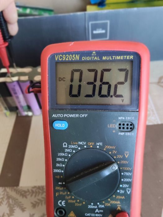 Литиона батерия 36волта 4.4 АЧ