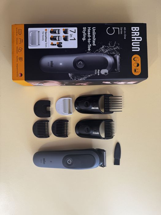 Aparat tuns Braun AIO5 7in1