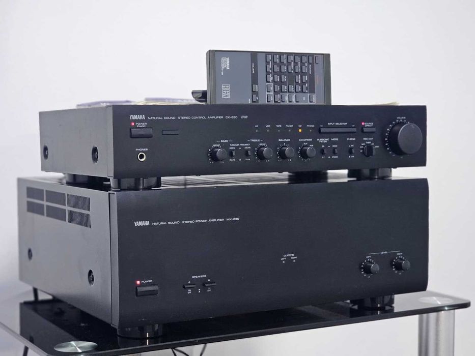 Amplificator Yamaha MX-630 cu Preamplificator CX-630 + telecomanda