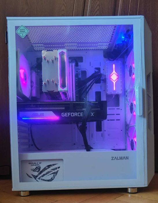 Геймърски компютър Ryzen 5600x, GeForce RTX 3060ti, 32gb ddr4,1tb nvme