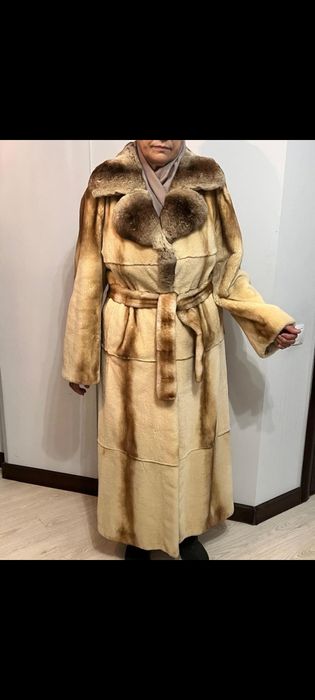 Шуба стриженая норка