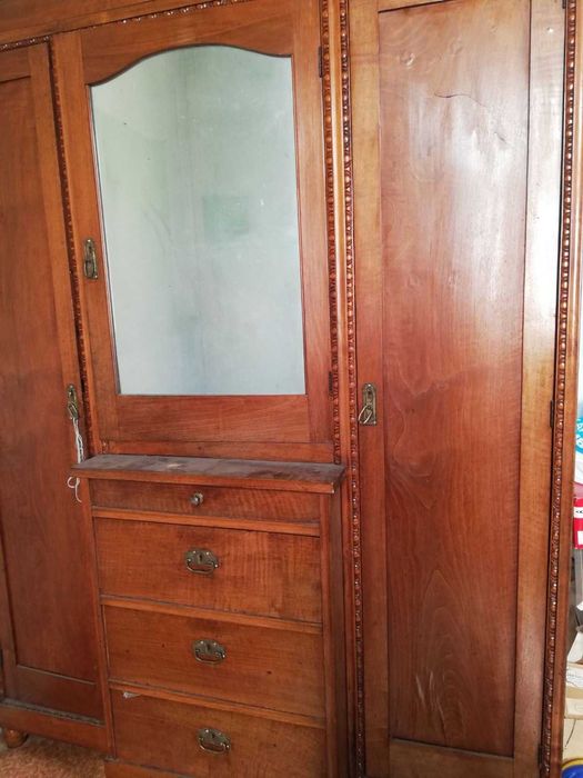 Мебели Сецесион – масив и ръчна дърворезба (пълен комплект)