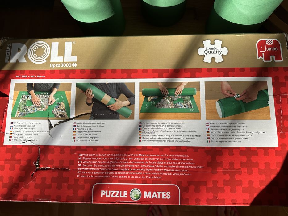 Килимче за редене и съхранение на пъзели Jumbo