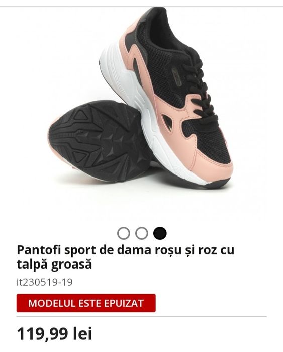 Adidasi dame ,talpa groasa /sportwear/marimea 38