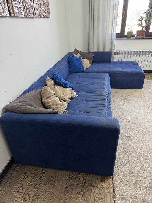 Угловой диван 3,3 м, бу