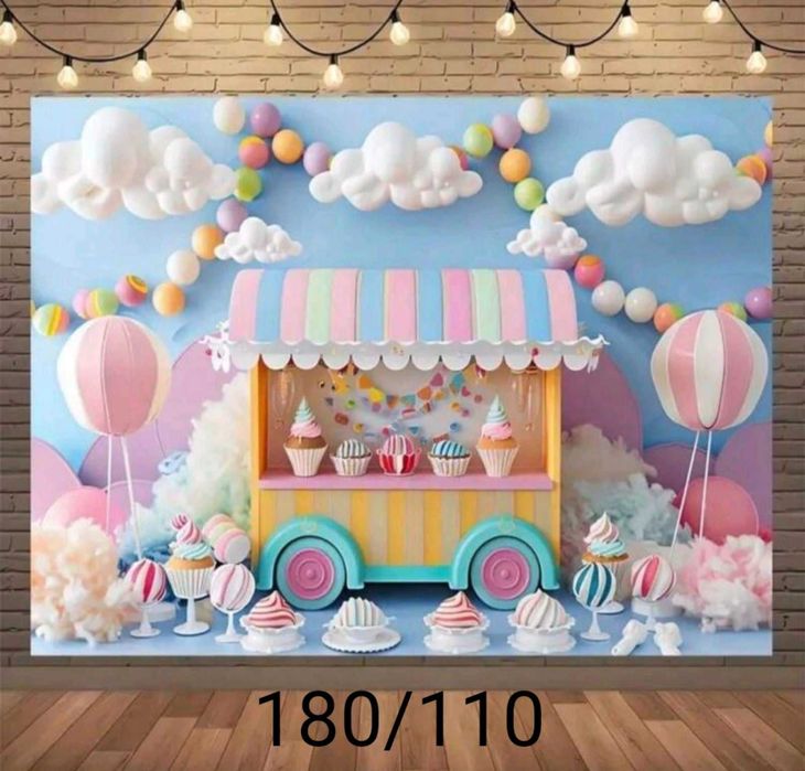 Банер/фон за рожден ден