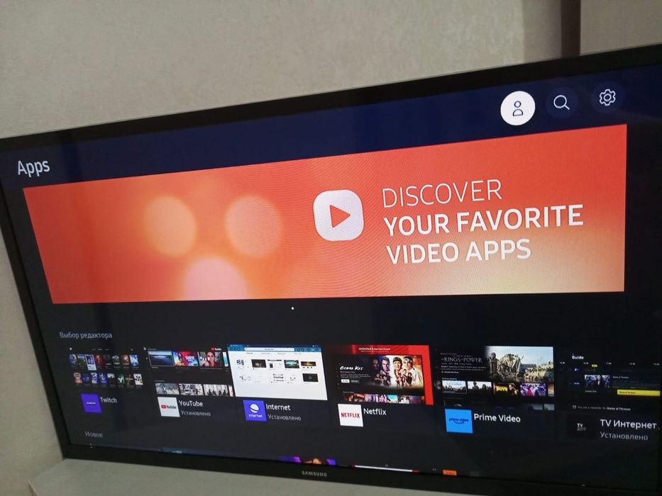 Teлевизор Samsung smart TV