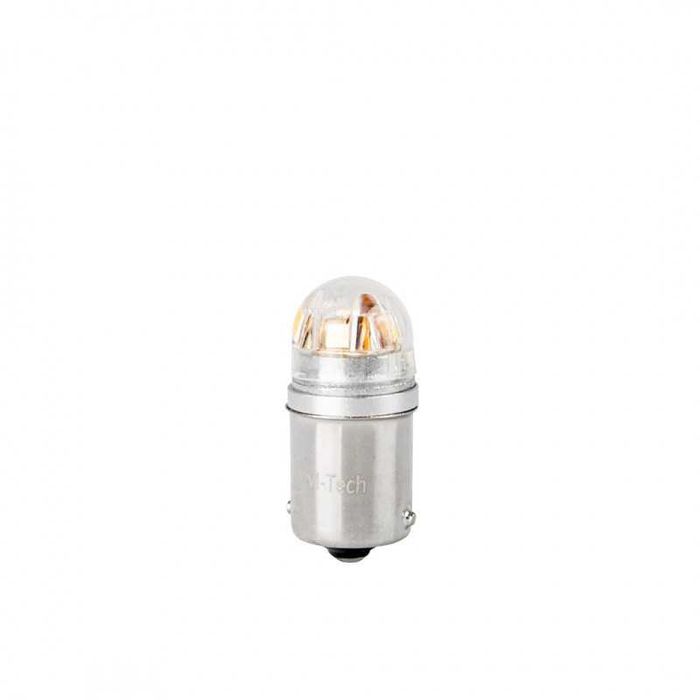 2 Броя LED крушки M-Tech LB833W-02B R5W BA15s 12-24V CANBUS