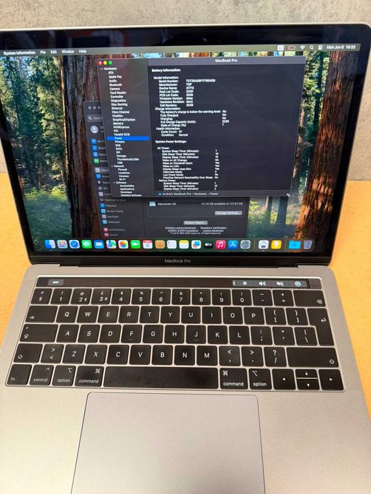 ZAP AMANET Gara de Nord - Macbook Pro 13 2019 - 8GB RAM - 128GB - 47 cicluri - i5 1.4GHz