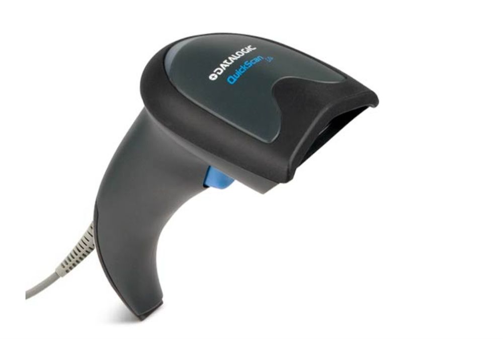 Нов Баркод скенер Datalogic QuickScan QW2120, 1D, черен