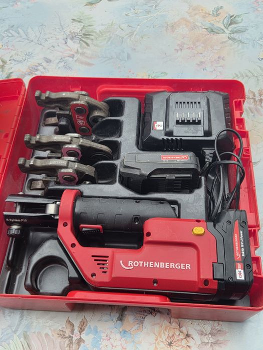 Акумулаторна радиална преса ROTHENBERGER ROMAX Compact TT