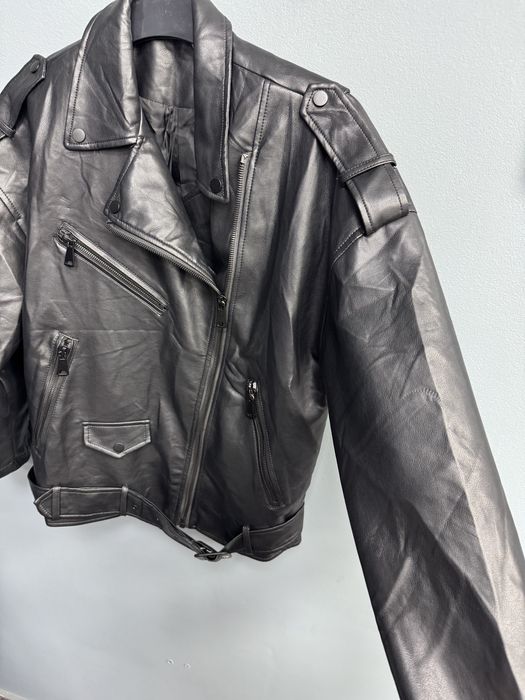 Geaca moderna piela (imitatie) marimea s/m