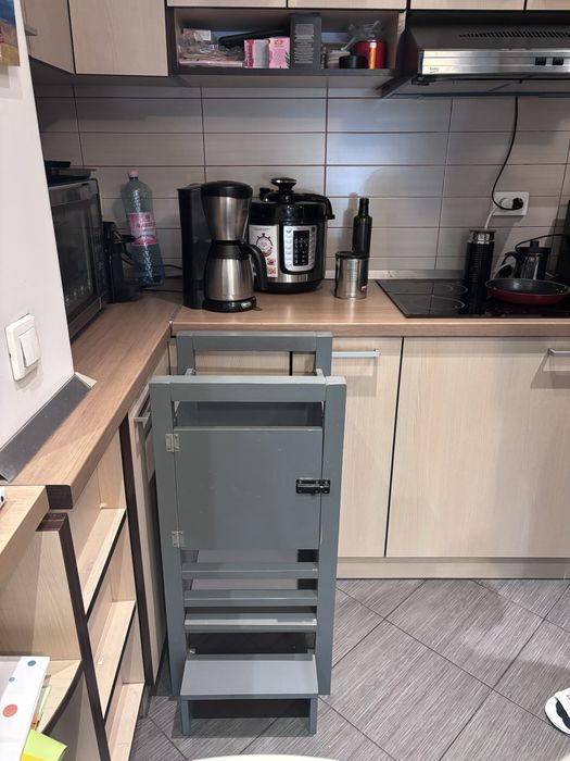 Learning tower reglabil si pliabil