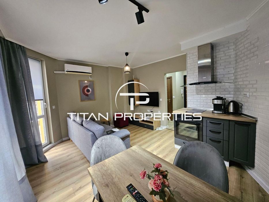 Двустаен, под наем, ж.к Изгрев с вкл интернет, ТВ и входни такси