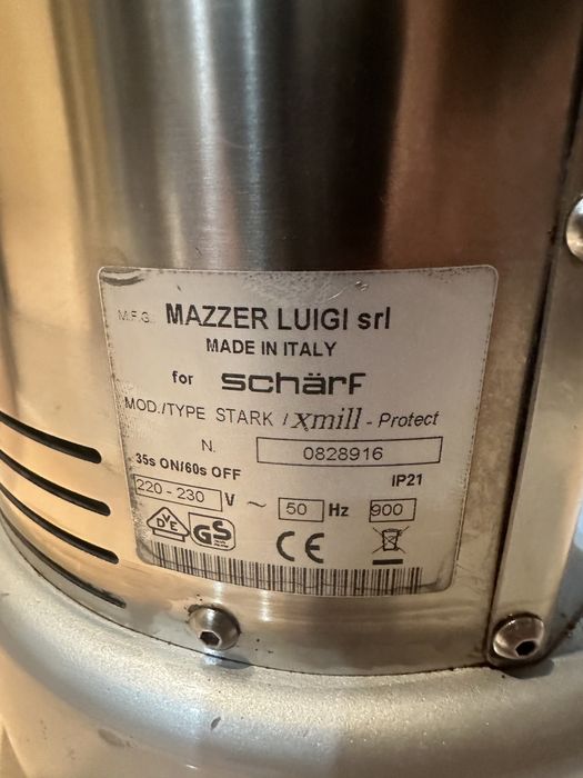 Кафемелачка Mazzer Stark Xmill protect