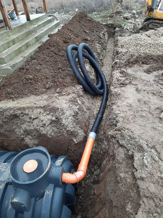 Fosa septica ecologica de la 1000l la 10 000l