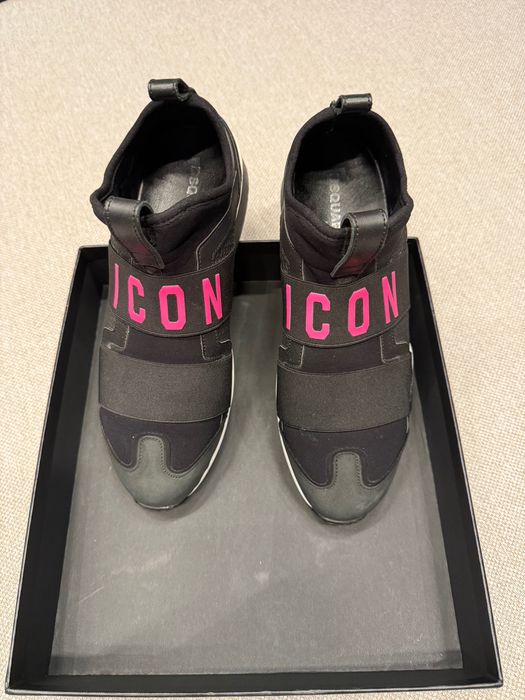 Маратонки Dsquared2 и Love Moschino